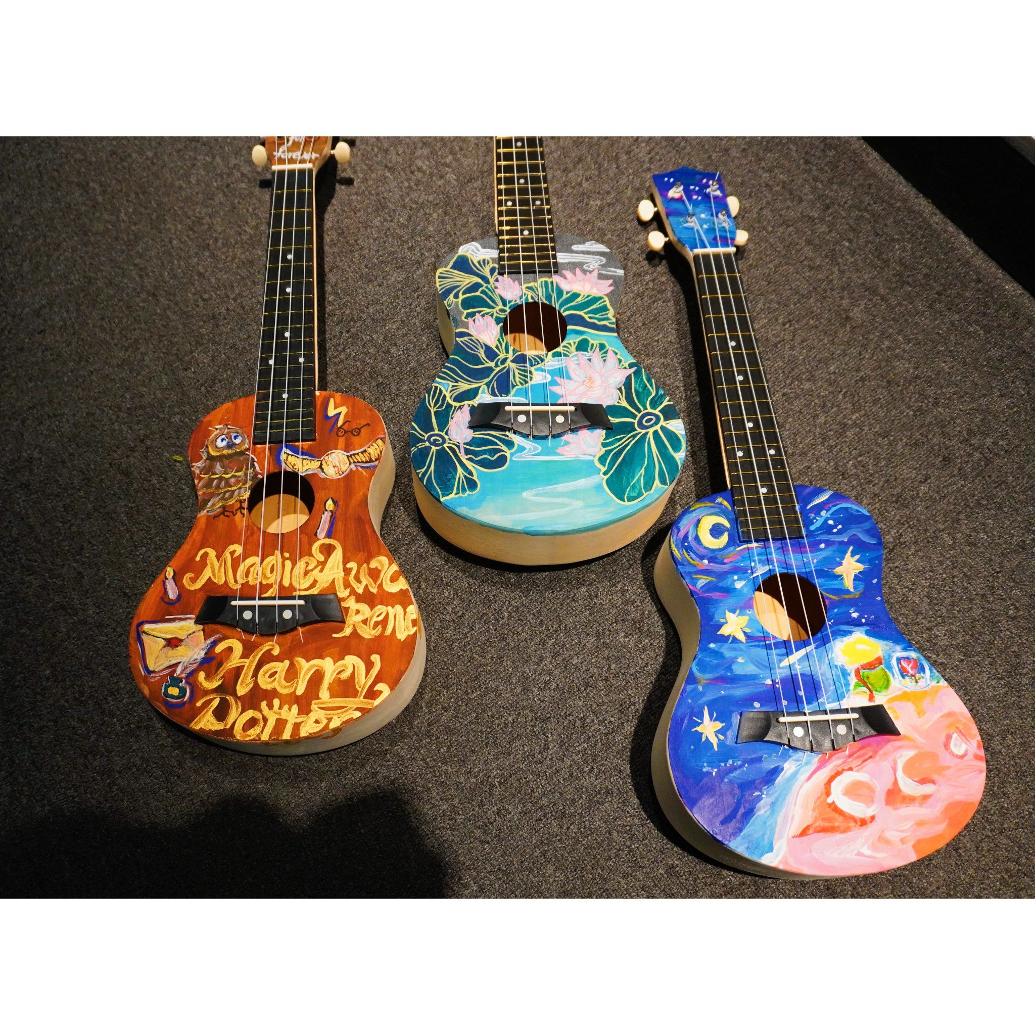 ✨手绘尤克里里:艺术与音乐的浪漫邂逅