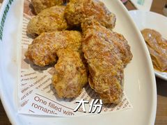 蛋黄鸡翅（小份4只）-新白鹿餐厅(城西银泰城店)