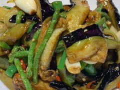 茄子豇豆-鸡毛店·川菜(双楠店)