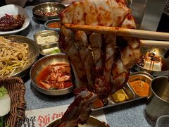 -草家酱蟹炭火烤肉店(珲春南路一店)