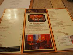 菜单-大象咖啡馆