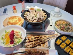 -百彦蒙古包·碳烤羊排·手抓羊肉(万江首店)