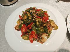 老虎菜拌扇贝-郑庄脂渣海鲜楼(九水路店)