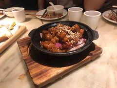 蒜香蜜汁排骨-绿茶餐厅(广州天河城店)