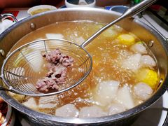 牛骨原汤锅-左庭右院鲜牛肉火锅(环球港店)