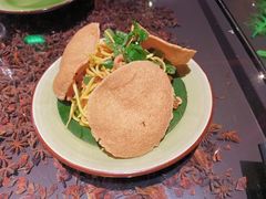 越式虾米青芒果色拉配虾片-CYCLO(158坊店)