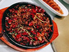 铁板孜然羊肉-渝信川菜(工体店)
