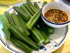 白灼秋葵-莲花公园煎蟹(总店)