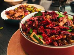 宫爆板筋-山石榴·贵州菜(丰盛里店)