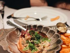 香煎北海道扇贝派-壳里西餐厅Coquille Seafood Bistro(蒙自路店)