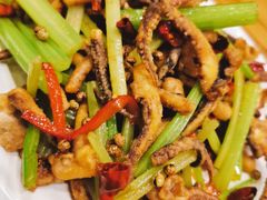 干煸鱿鱼须-陈傻子餐厅(世纪都会店)