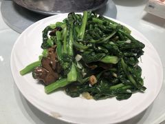 鸡杂炒菜心-粥旺庄(芳村店)