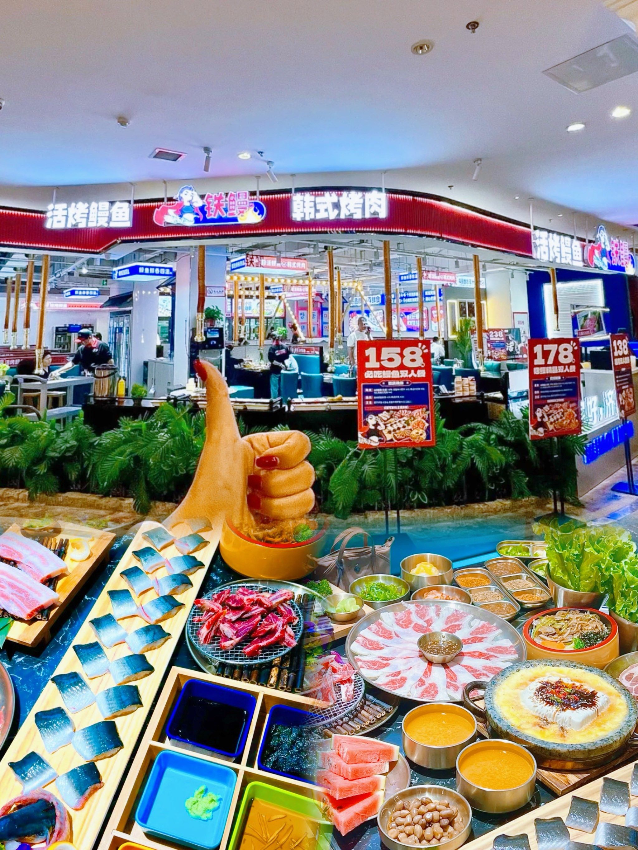 美食推荐 | 铁鳗·活烤鳗鱼烤肉店

94宝子们,在济南欧亚大观五