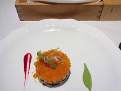 黑鱼籽酱香牛肉木瓜塔塔-王品牛排(福州泰禾店)