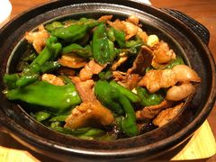 天柱山辣椒炒黑毛猪肉-山里亲戚(淞虹路店)