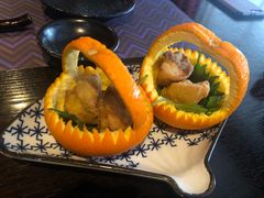 日本特色炸鸡配橙篮-羽山料理