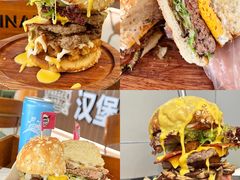瀑布芝士牛肉汉堡-Burger Double汉堡双倍