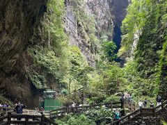 -龙水峡地缝景区