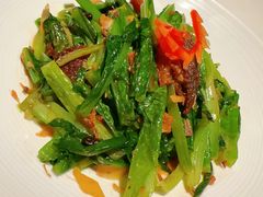 豆豉鲮鱼油麦菜-北平楼·烤鸭·北京菜(牡丹园店)
