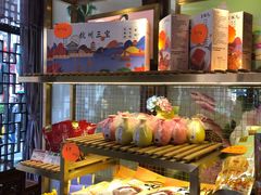 面包甜点陈列柜-皇饭儿·王润兴酒楼(河坊街店)