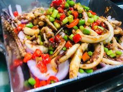 铁板鱿鱼须-昱龙大盆牛蛙馆(三兴街总店)