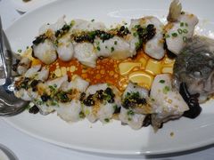 古法蒜香蒸海鲈鱼-北京厨房(西安SKP店)