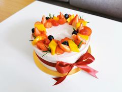 树莓花环-花花卷卷·鲜食蛋糕(静安久光百货店)
