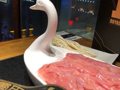 精品鲜鹅肠-纸盐河码头火锅(十八梯店)