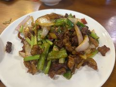 炒胸口油-老兵牛蹄店(下沙店)