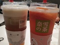 芝士乌龙鲜牛乳-奈雪的茶(市百一店)