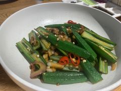 炒秋葵-小大董·烤鸭(五棵松店)