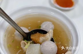 Beef Meatball and Offal Soup