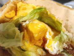 -小红车炸蛋葱油饼