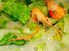 邬山腐皮杭白菜（套餐里边的）-老头儿油爆虾·知味杭州(爱琴海购物中心)