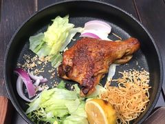 焦糖柠檬扒春鸡腿-造精酿餐厅