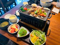 陶板牛肉粒定食-九井澤精致料理(金茂店)