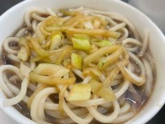 茄子炝锅面-老牌坊•鲁菜名店•地道济南菜(大观园商埠店)