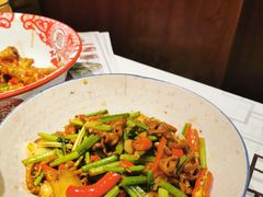 土芹菜炒腊肠-农耕记·湖南土菜(halo广场店)