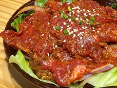秘制香辣牛肉-胖记烤肉(江汉路店)