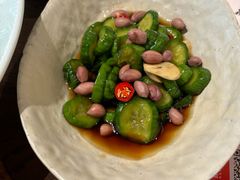 脆乳黄瓜拌花生-大盐帮川菜馆(长楹天街店)