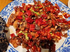 干煸辣子鸡-汉小城·老铫子藕汤·乡野湖北菜(江汉路吉庆街店)