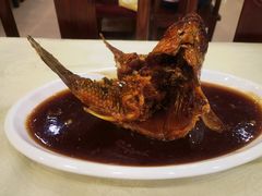 罾蹦鲤鱼-奥华餐厅·老张记(台基厂店)