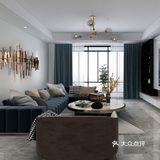 [化妆镜]120㎡中信森林湖现代风格设计~