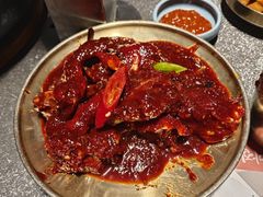 -草家酱蟹炭火烤肉店(珲春南路二店)