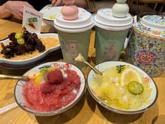 荔枝杨梅碎碎冰-图味美小黄鱼·景德菜(浙江路店)