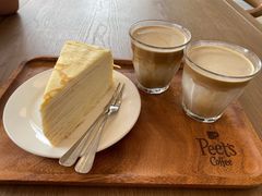 原味千层蛋糕-Peet's Coffee皮爷咖啡(大学路店)