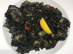 黑黑墨鱼汁海鲜饭-棒约翰比萨·意面(金桥国际店)