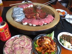 -老姐石板烧烤+铜炭火锅(总店)