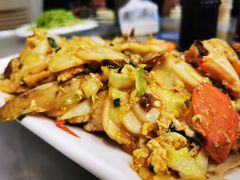 海鲜炒年糕-金海湾海鲜排档(朱家尖店)