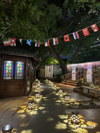 广州美食藏在森林中的中式氛围感烧烤